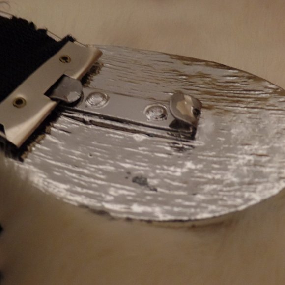 VTG Womens snake belt silver 621 - Picture 3 of 6